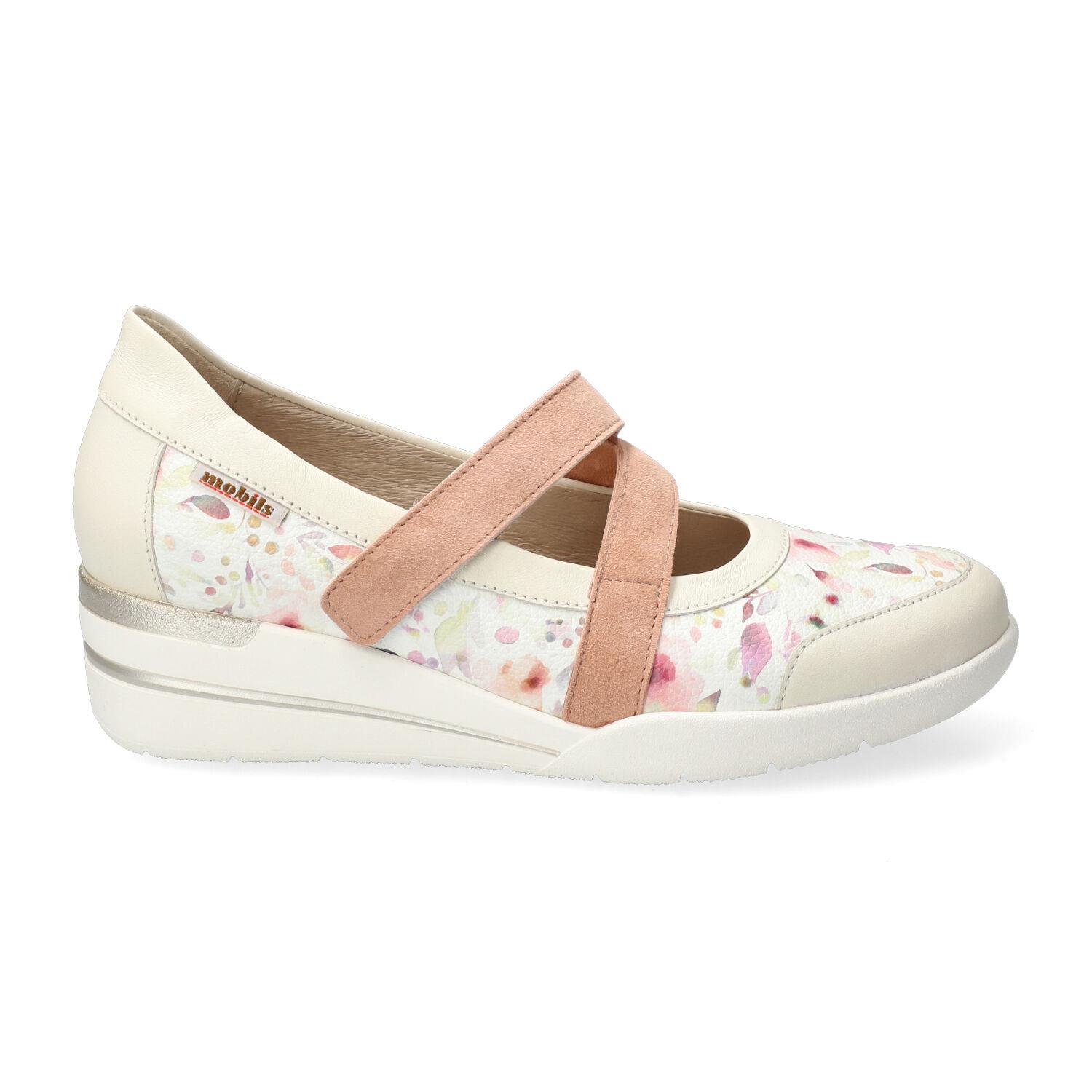 Ballerines femme modèle Cintia blanc casse - Mephisto